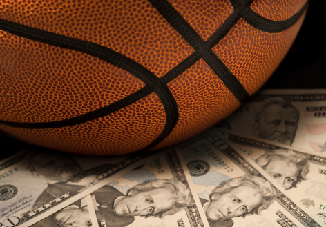 basketball and money